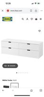 Ikea Nordli Kommode mit 4 Schubladen 