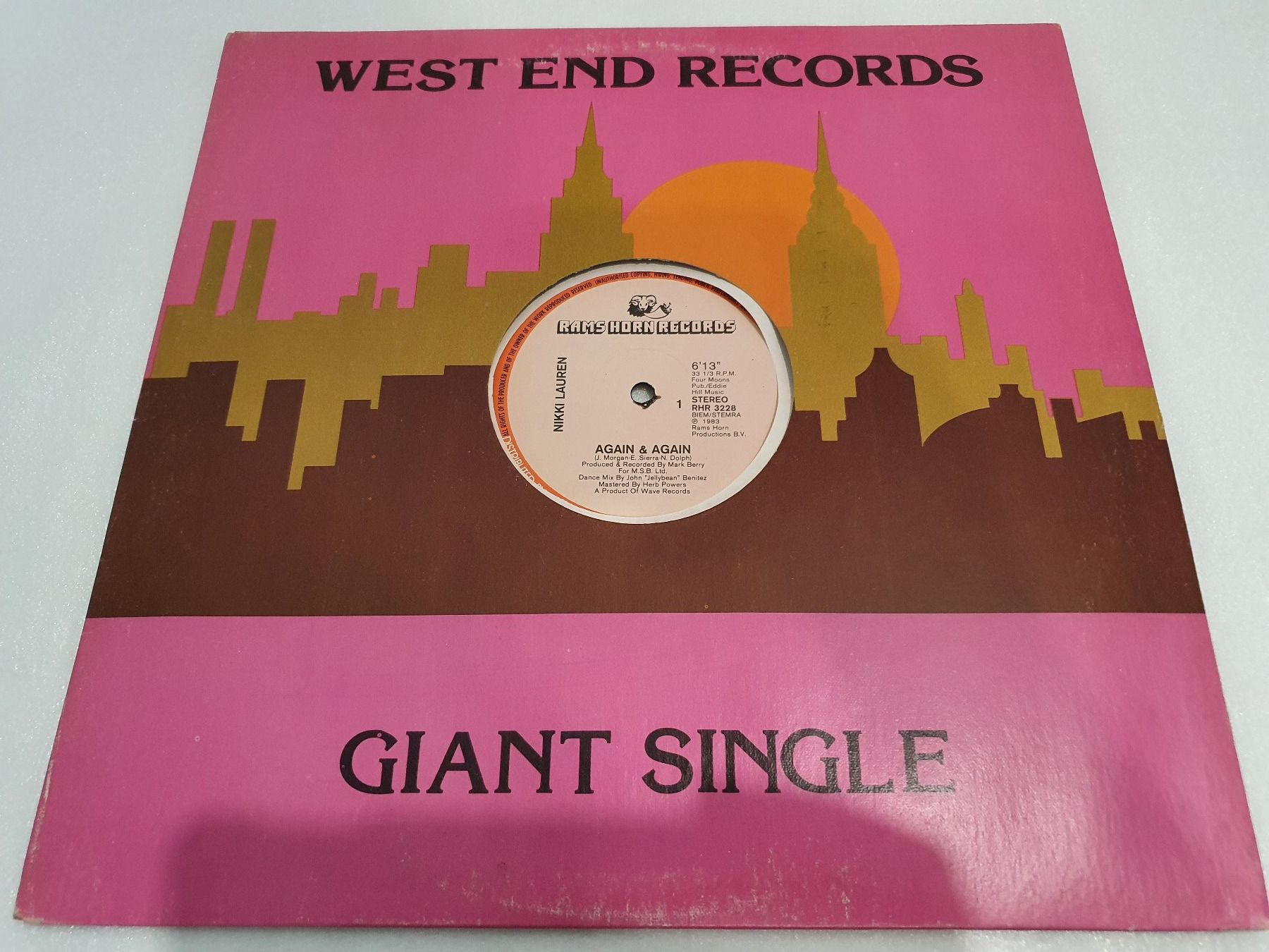 Schallplatten: Nikki Lauren – Again And Again – Gebraucht aus Uster von Vinyl-Leidenschaft