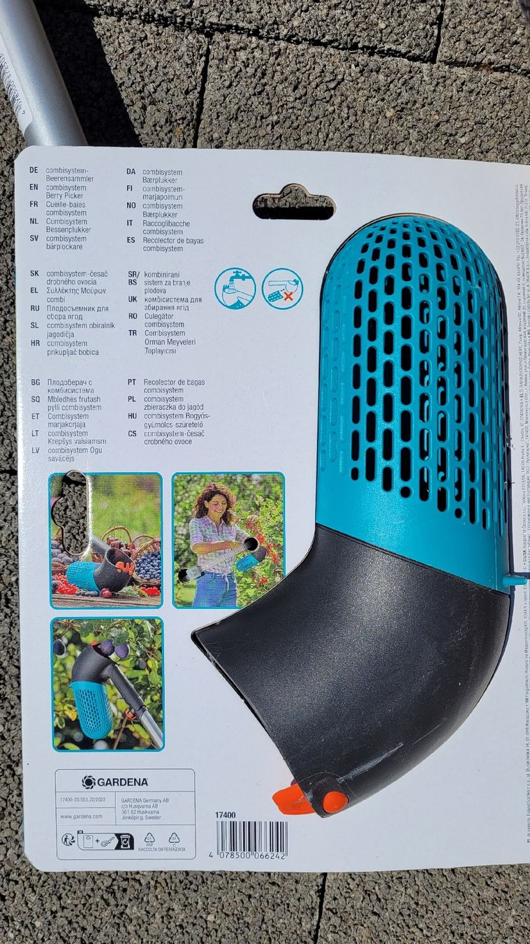 Gardena Alle Werkzeuge: GARDENA combisystem Obstpflücker neu – Neu und originalverpackt aus Kehrsatz von mok_v9sm