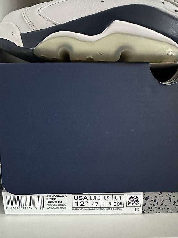 Scarpe da uomo: Jordan 6 Midnight Navy – Usato da Murgenthal venduto da iba_n7yj 4