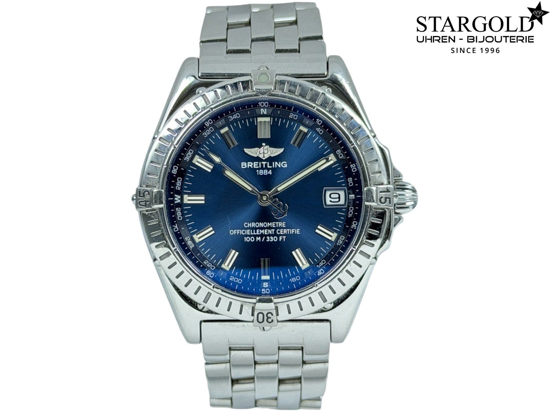 Breitling Uhren: Breitling Windrider 38mm - A10350 – Gebraucht aus Zürich von Stargold-Uhren