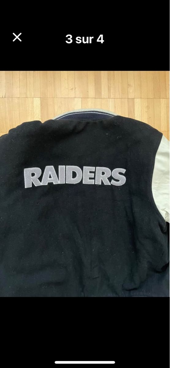 Giacche: Veste Raiders de chez Reebok – Usato da Boudry venduto da Askaone 2