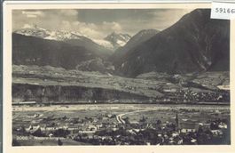 Naters-Brigue - Vue sur le Simplon