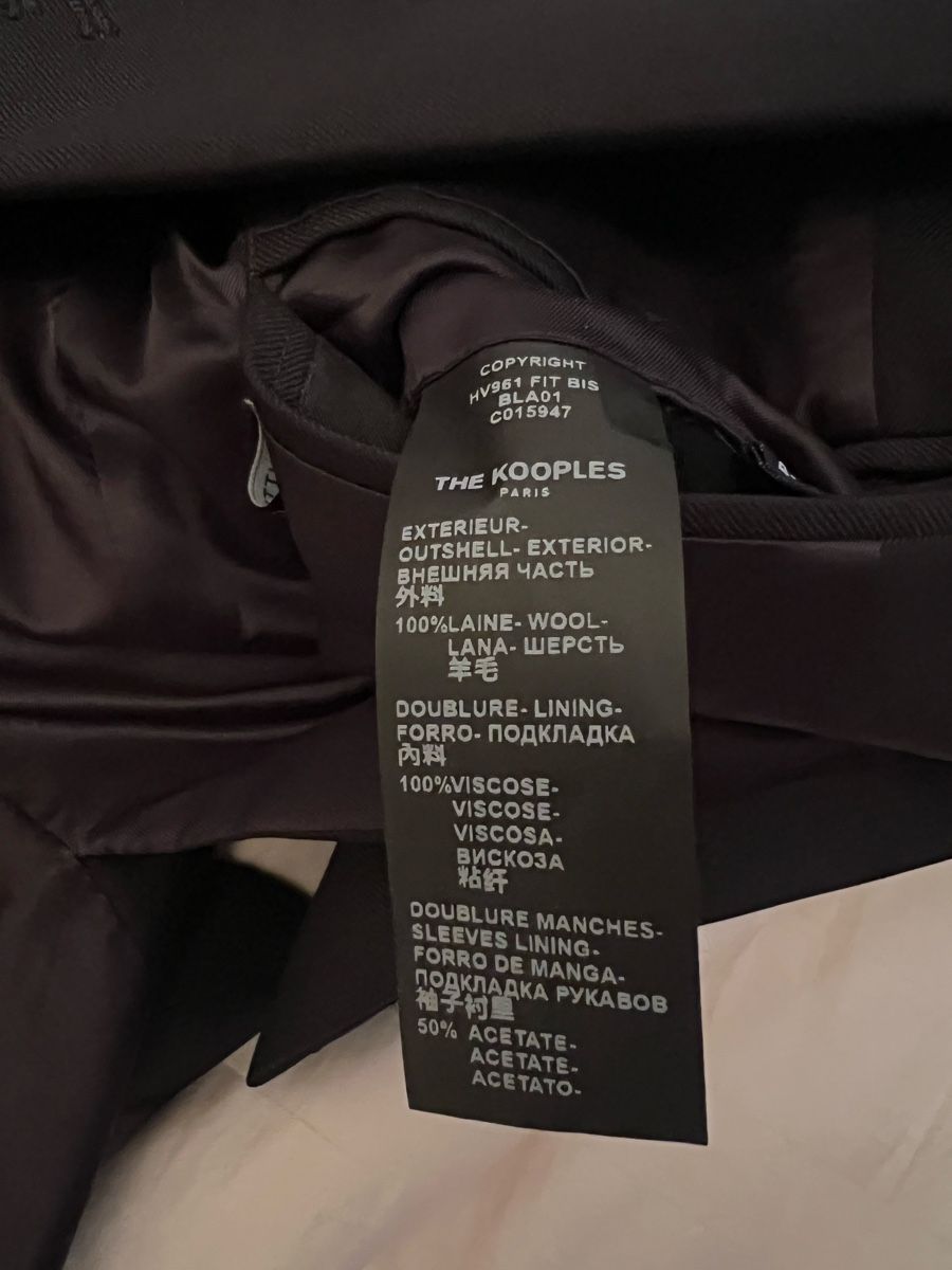 Kooples Completi, tute sportive e funzionali: Veston / Blazer, The Kooples – Nuovo (secondo la descrizione) da Winterthur venduto da leo_nnk5 6