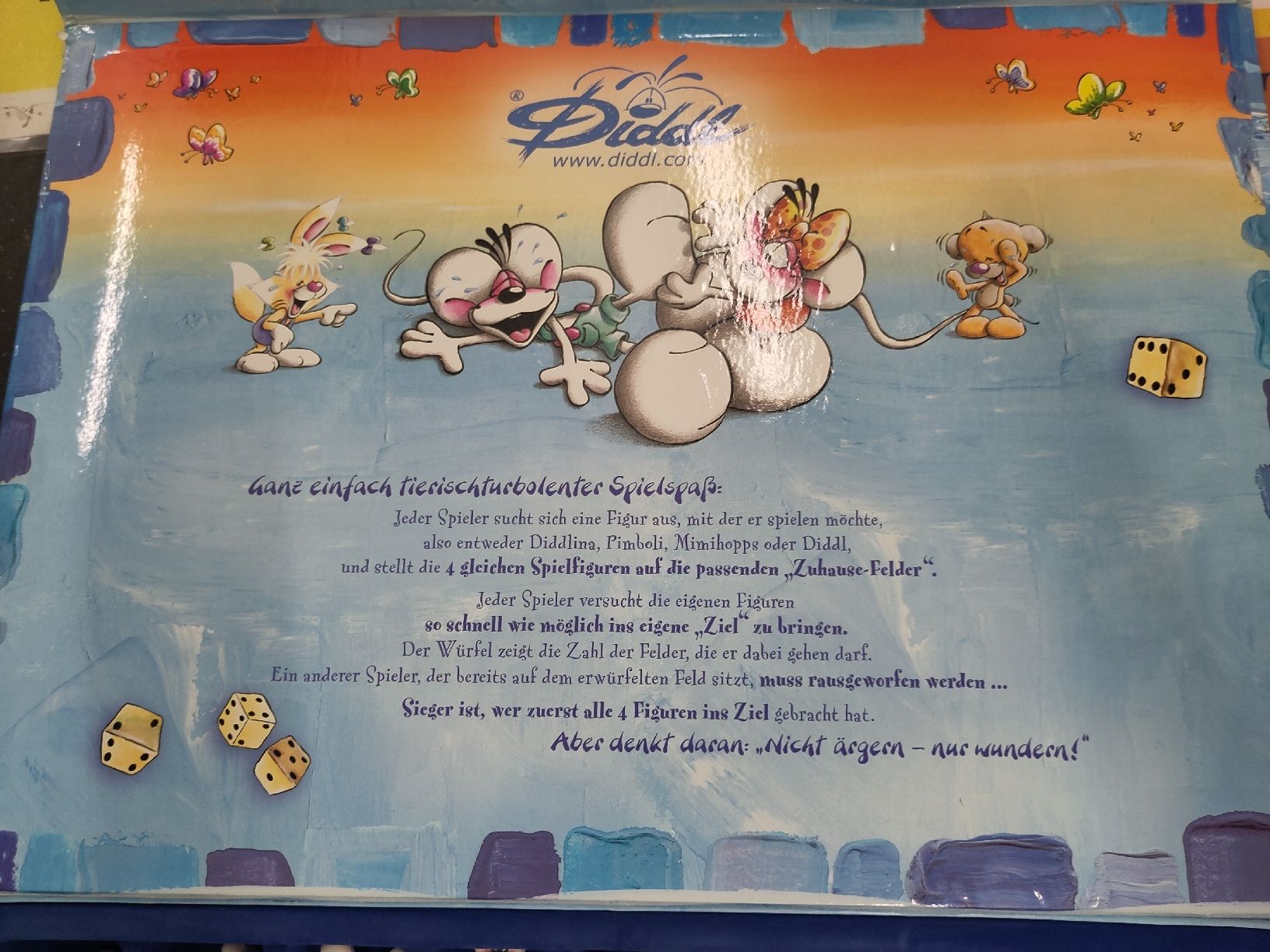 Giochi: Diddle ärgere dich nicht Brettspiel – Usato da Pratteln venduto da Cartonsducoeur_bl 9