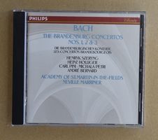 Bach – N. Marriner – The Brandenburg Concertos Nos. 1-3 - T1