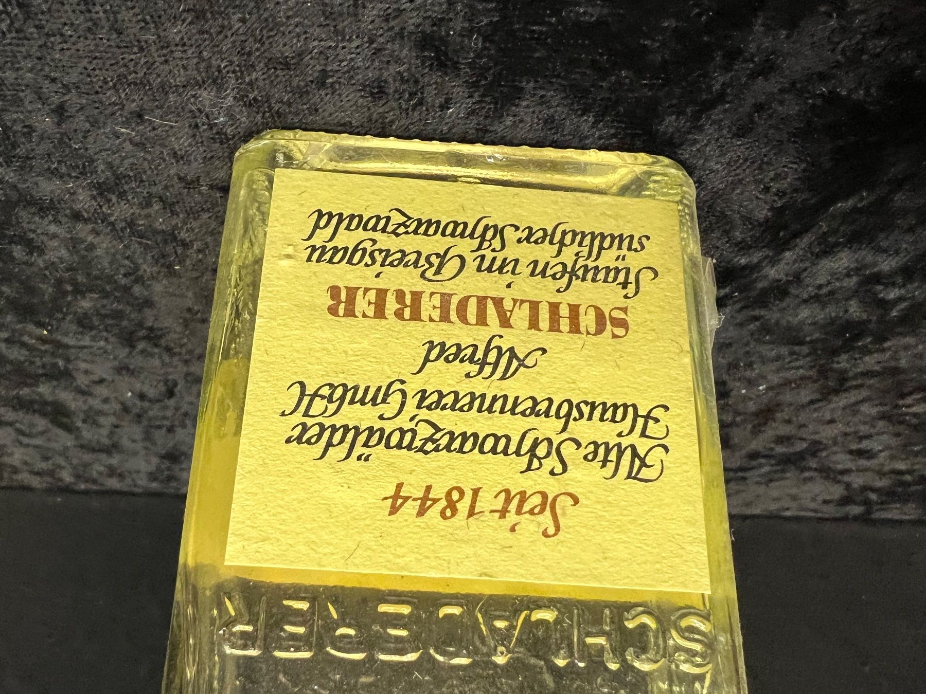 Spirituosen: SCHLADERER – Neu (gemäss Beschreibung) aus Genève von Leboucheoreilles 3