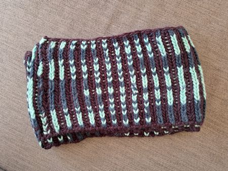 Schlauchschal SEEBERGER gestrickt mehrfarbig guter Zustand