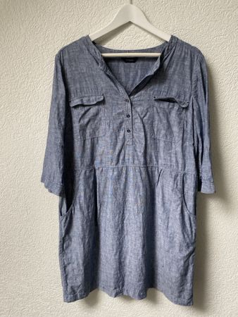 Schönes Leinenkleid von Autograph in Grösse 46