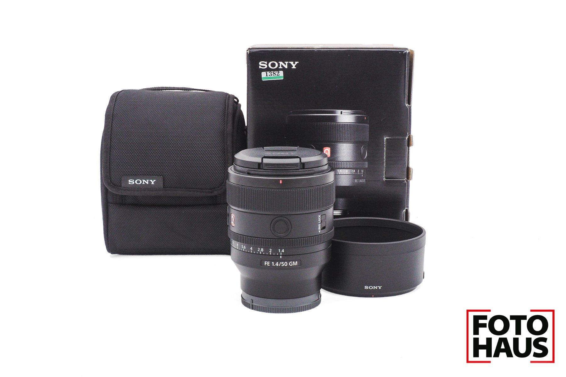 Sony Objektive: Sony 50mm f/1.4 G Master FE E-Mount 1382 – Gebraucht aus Basel von FotohausBasel