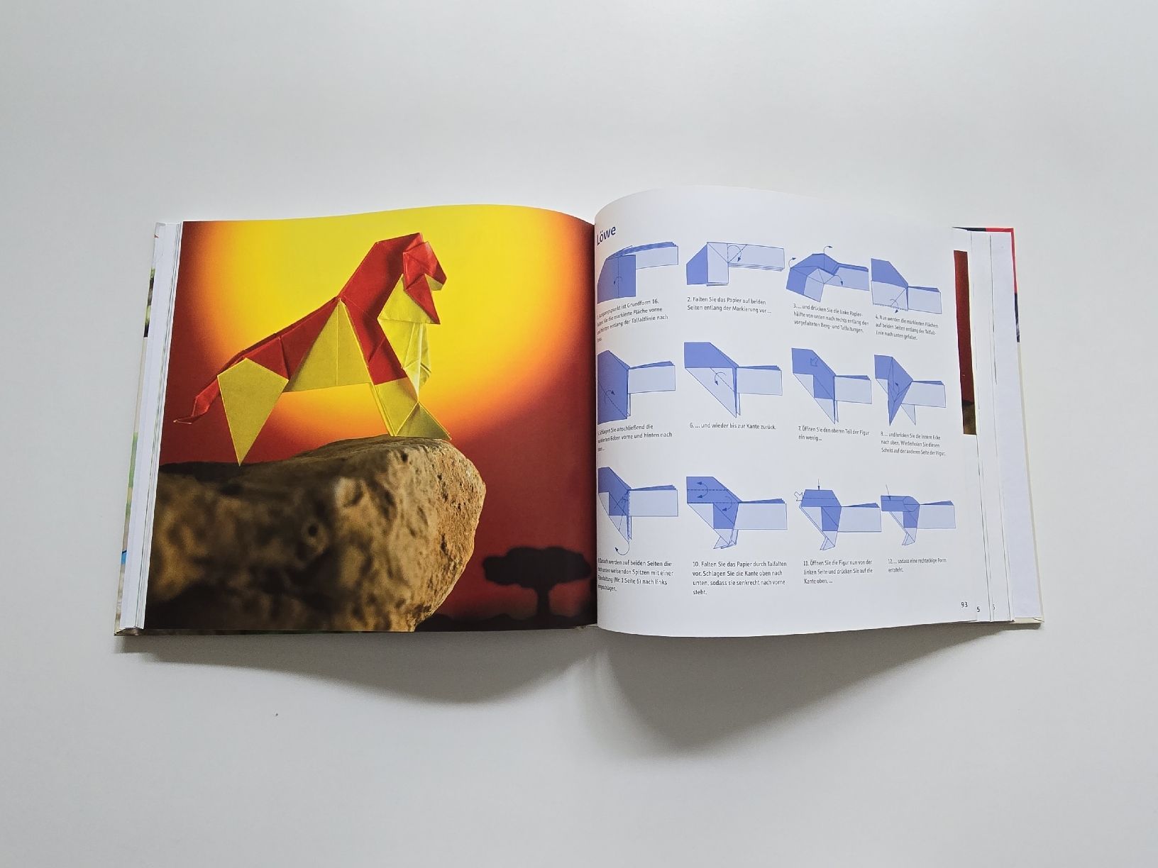 Kit bricolage: Grosses dickes Buch Origami-Tiere – Usato da Dättlikon venduto da Wundertuete_ 3