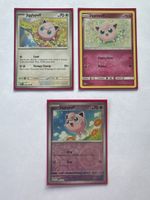 🇬🇧 Jigglypuff set 3 cards pokémon