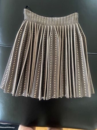 Schöner Plissée Minirock von Alaia, Gr. S
