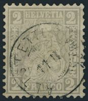 ZHS Altstetten - Zwergstempel Voll - Sitzende Helvetia