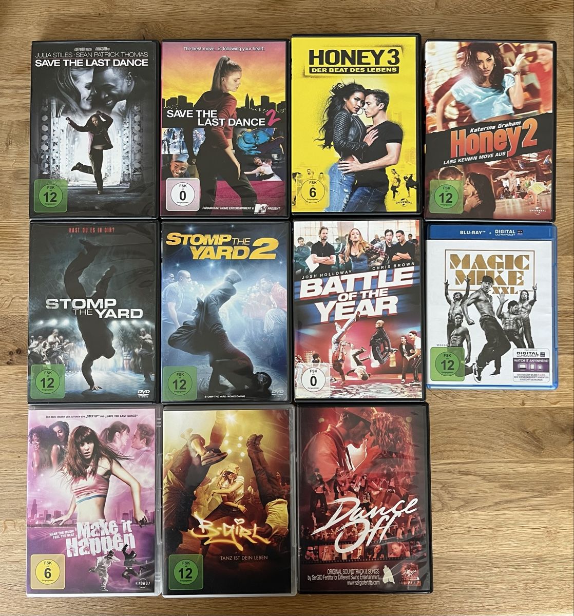 Tutti i DVDs: Diverse Tanzfilme – Usato da Meisterschwanden venduto da mat-drew