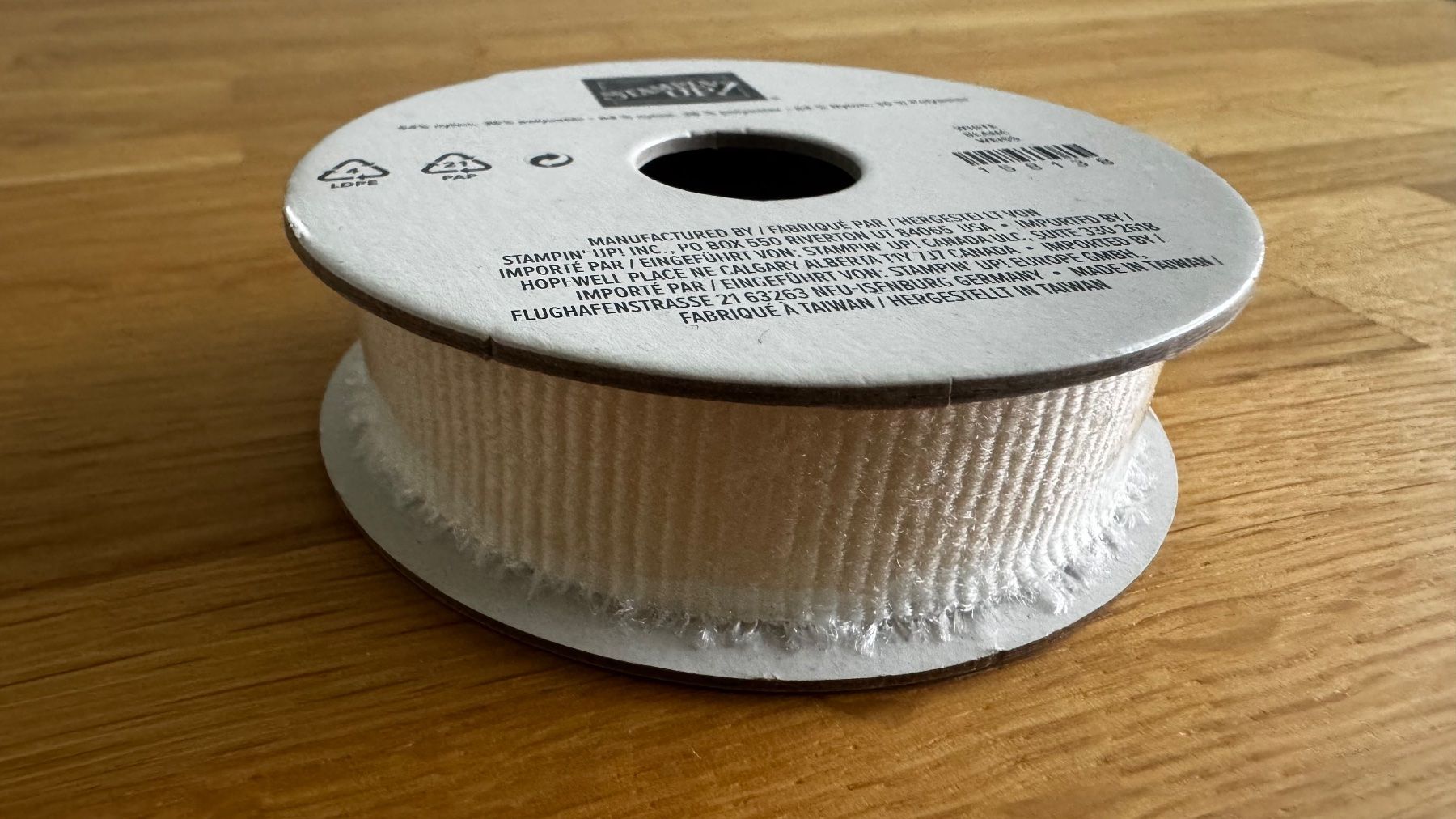 Stampin' up! Dekobänder: Stampin Up / Geschenkband Weiss / A – Neu und originalverpackt aus Neukirch (Egnach) von muolen 2