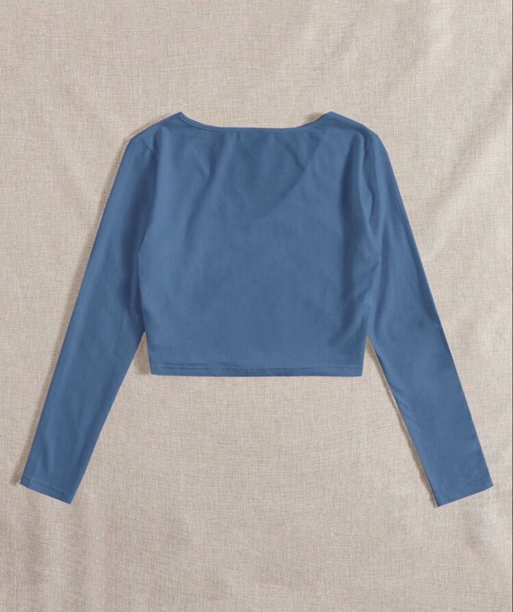Pullover & Sweatshirts: Langarm Crop Top – Neu (gemäss Beschreibung) aus Schüpfen von ani_gj8r 1