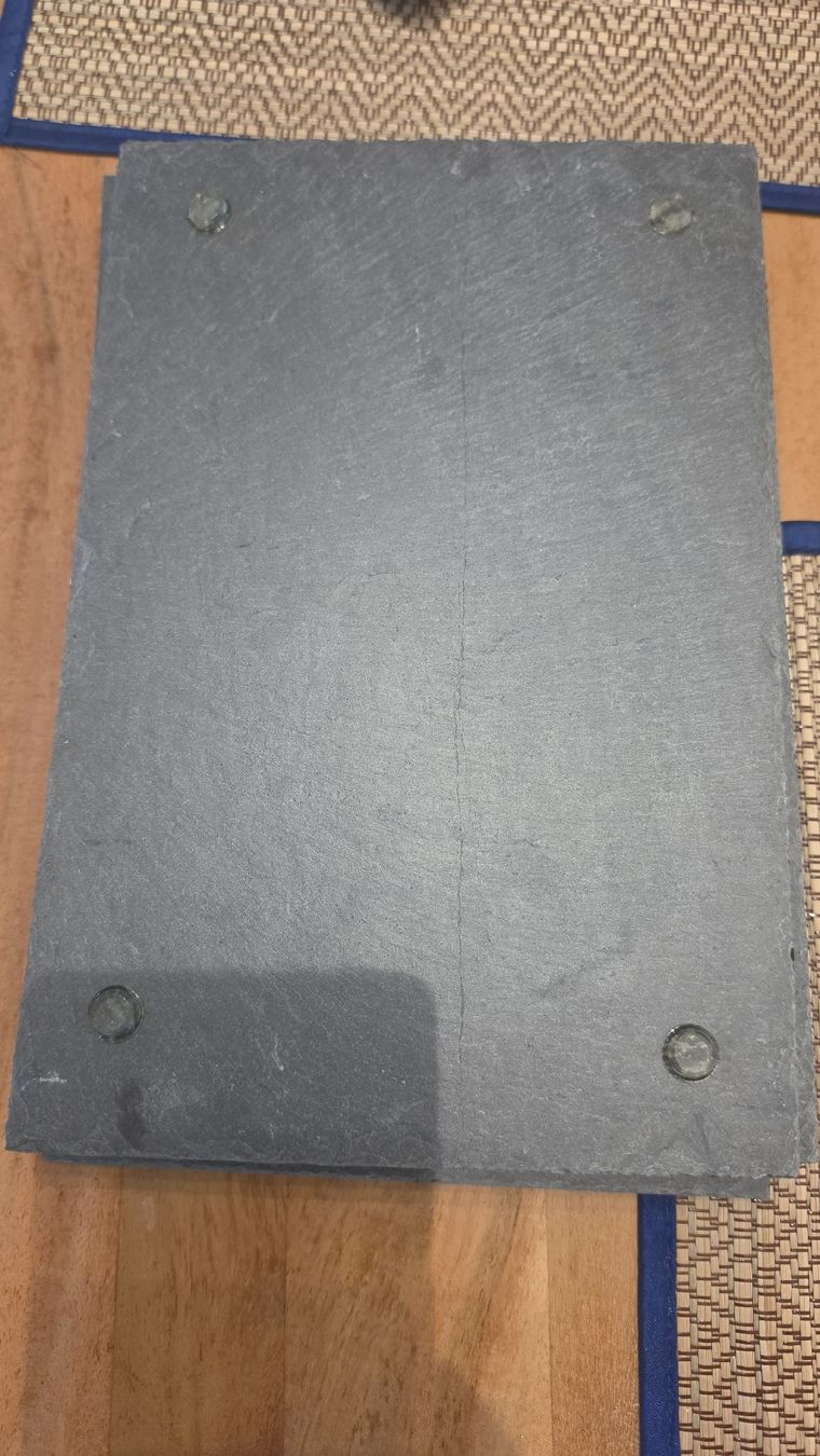 Teller: Schieferplatten Teller 6 Stk neu!! – Neu (gemäss Beschreibung) aus Hausen am Albis von M.Kurz 1