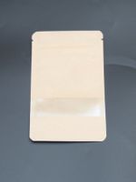 10 Stück Standbodenbeutel mit Sichtfenster 85 x 140mm Beutel