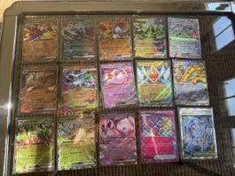 Pokémon Karten Lot 15x Japanisch EX / Mega EX Holo