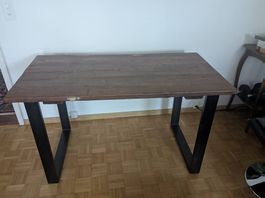 Bürotisch aus reclaimed wood