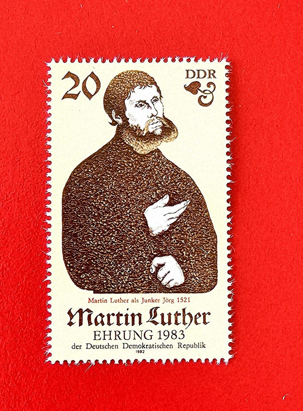 Alle Briefmarken: DDR MARTIN LUTHER EHRUNG 1983 1982** POSTFRISCH – Neu (gemäss Beschreibung) aus Düdingen von Quartierstrasse