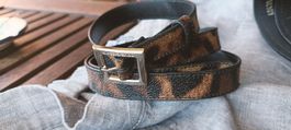Cintura Dolce & Gabbana fantasia leopardo 85cm usata