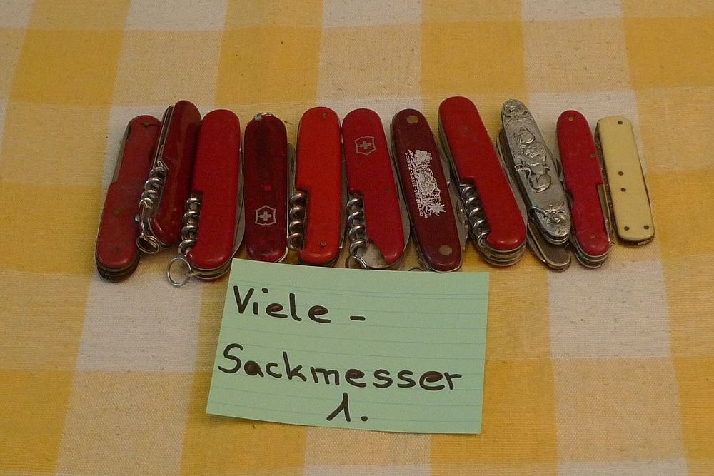 Coltelli tascabile: Viele-Sackmesser! 1. – Difettoso da Bern venduto da bn1640 3