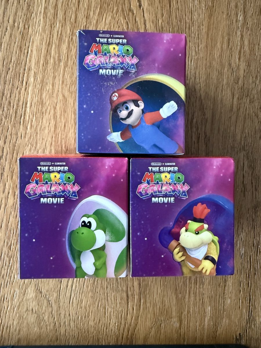 Mc Donald's Giocattoli: Lot de 3 figurines Super Mario Bros mac Donalds – Nuovo (secondo la descrizione) da Le Landeron venduto da Nouni33