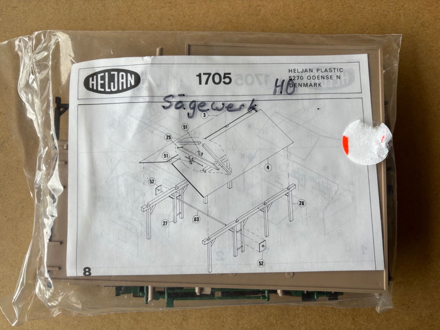 Modelleisenbahnen: Heljan 1705 Sägewerk – Neu und originalverpackt aus Hauterive NE von eriamch