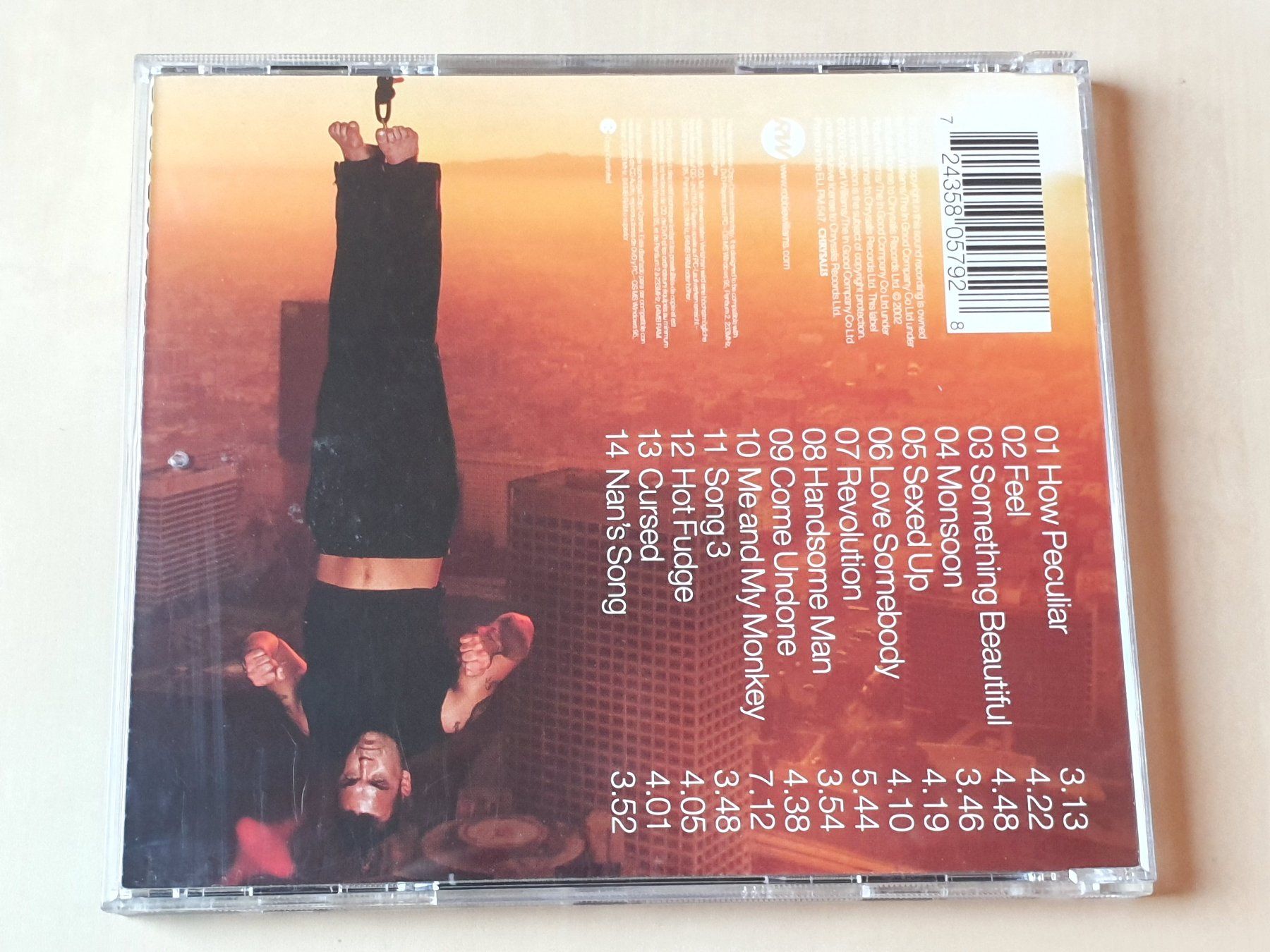CD: Robbie Williams Escapology – Usato da Stansstad venduto da collectorsshop 1