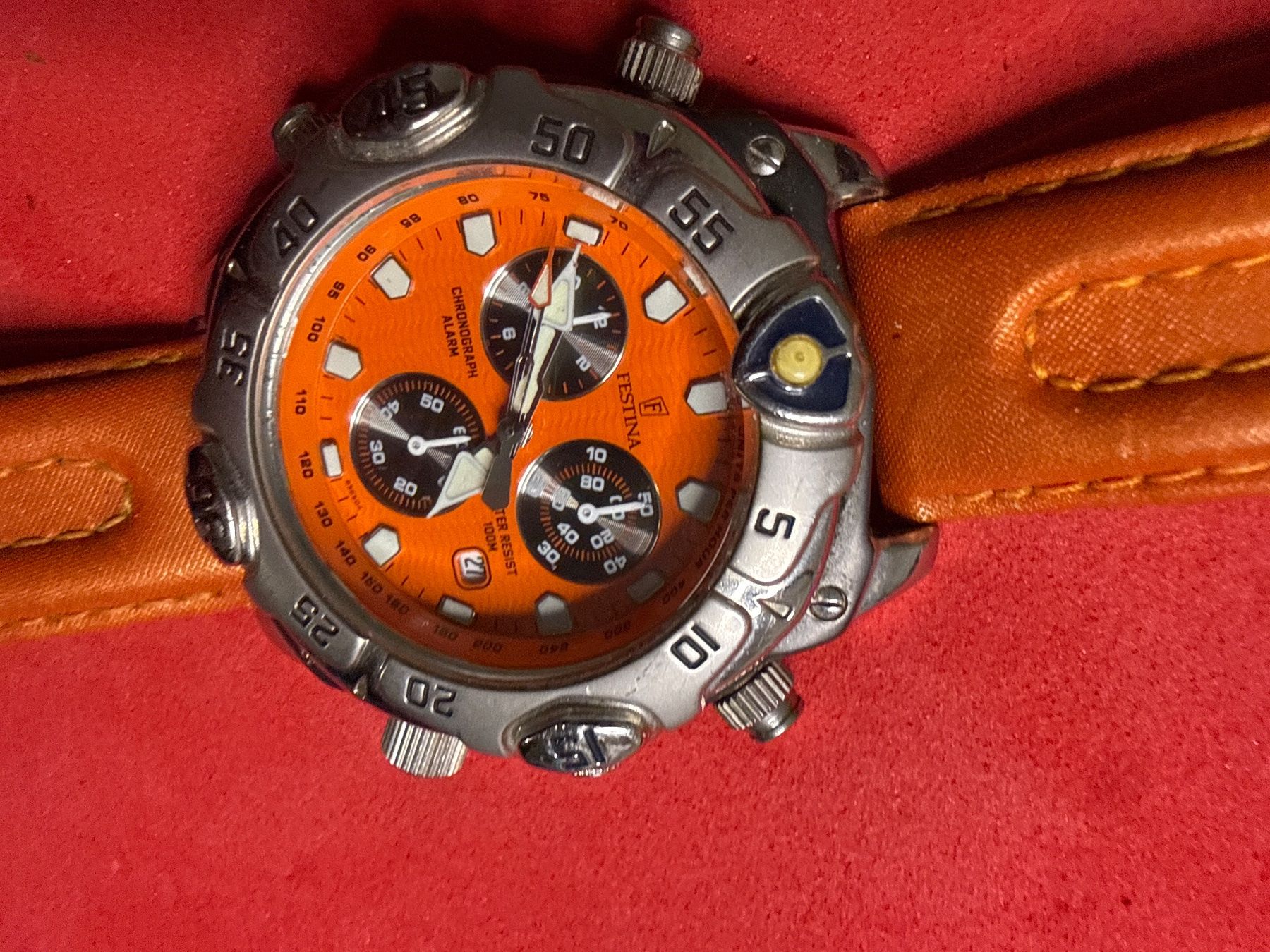 Festina Orologi: Festina Chronograph Quarz 42 mm – Usato da Pfeffingen venduto da Allhandelklgwatches 1