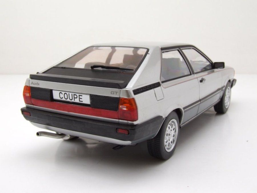 Audi Modellautos: Audi Coupé GT B2 Phase I 1980-1982 silber met. / schwarz / – Neu und originalverpackt aus Gerlafingen von espero88 1
