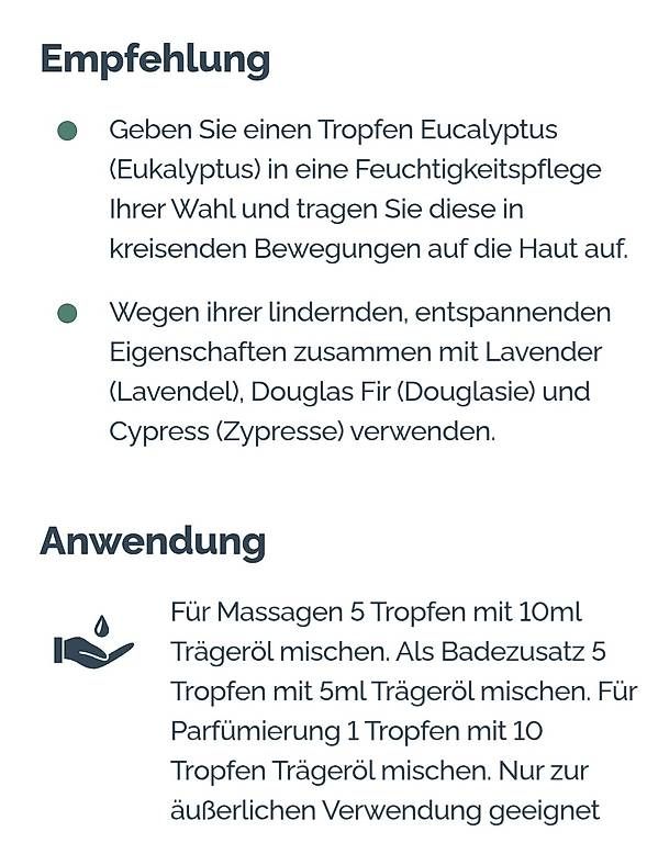 Doterra Ätherische Öle: Dõterra Eucalyptus – Neu und originalverpackt aus Lyss von Infinia 3