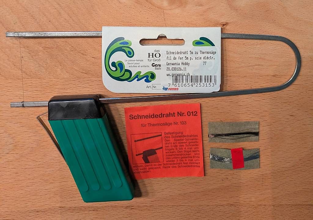 Seghe: Thermo Bastelsäge Set – Usato da Zufikon venduto da Baum03
