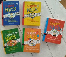 Super Nick Buchreihe, 5 Bände, Comic-Romane für Kinder