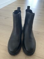 Lauren Ralph Lauren Chelsea Boots Black Size 38 Leather