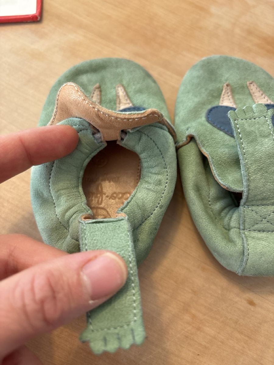 Scarpe per ragazzi: Süsse Krabbelschuhe, Grösse 20/21 – Usato da Zürich venduto da AleKe 2