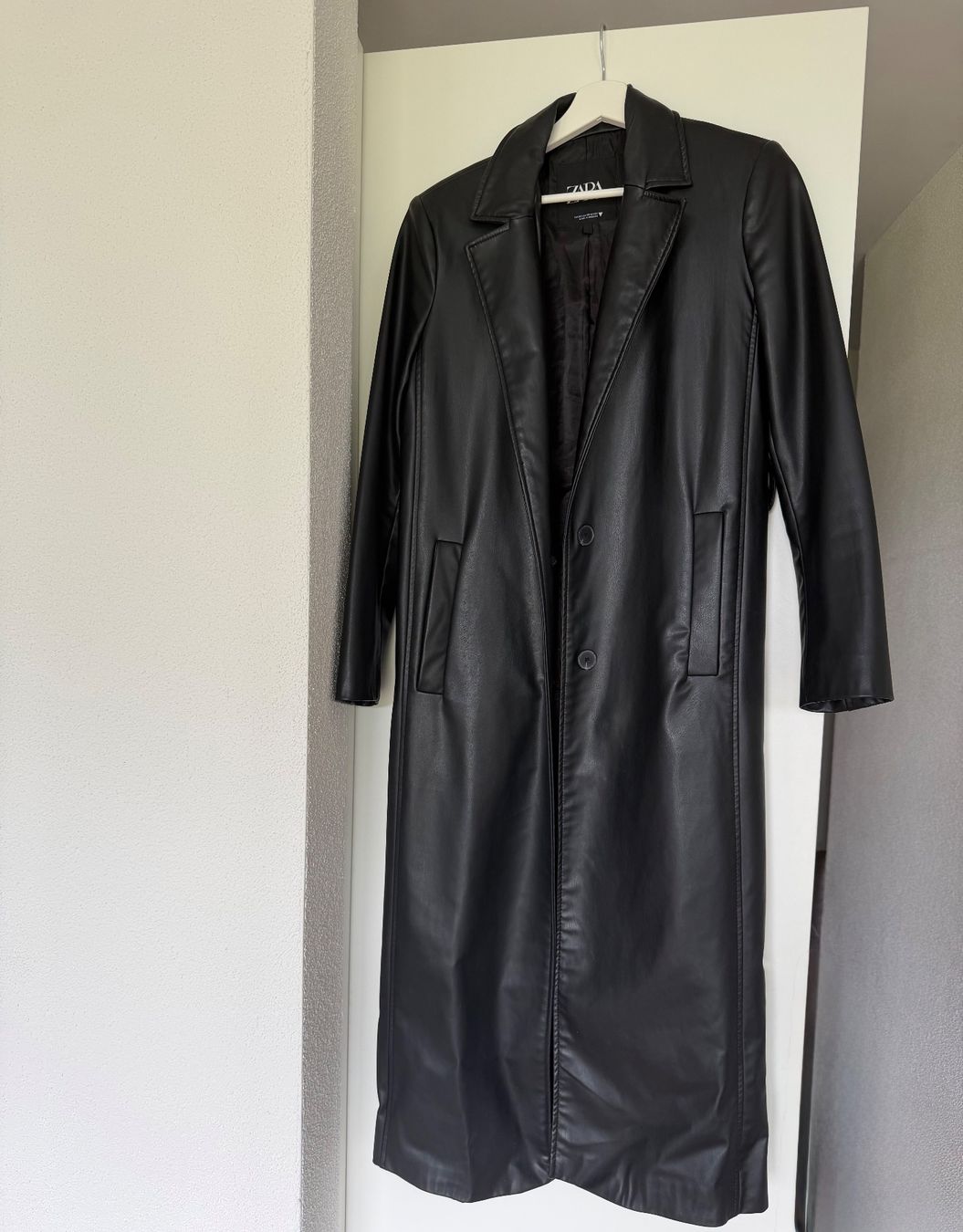 Zara Manteaux: Zara Lederoptik Mantel – D'occasion à Staufen par am_clothing 1