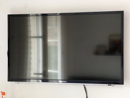 TV mit Halterung