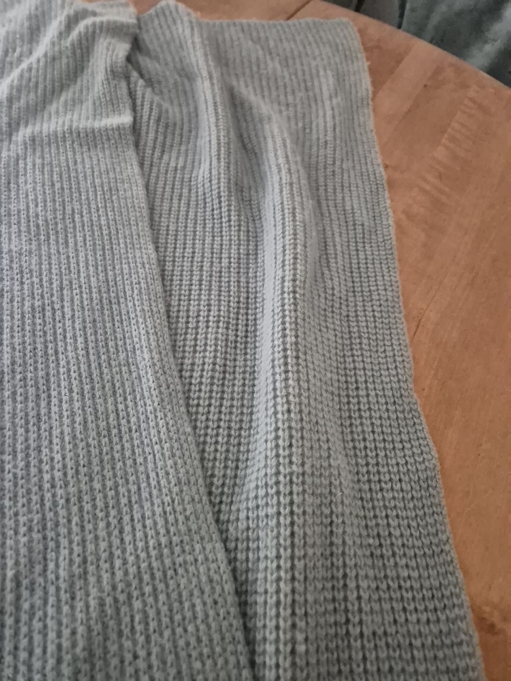Foulards, Tücher & Schals: Strickschal in hellgrün gerippt Kaschmir/Wolle – Neu (gemäss Beschreibung) aus Zürich von Drago670 1