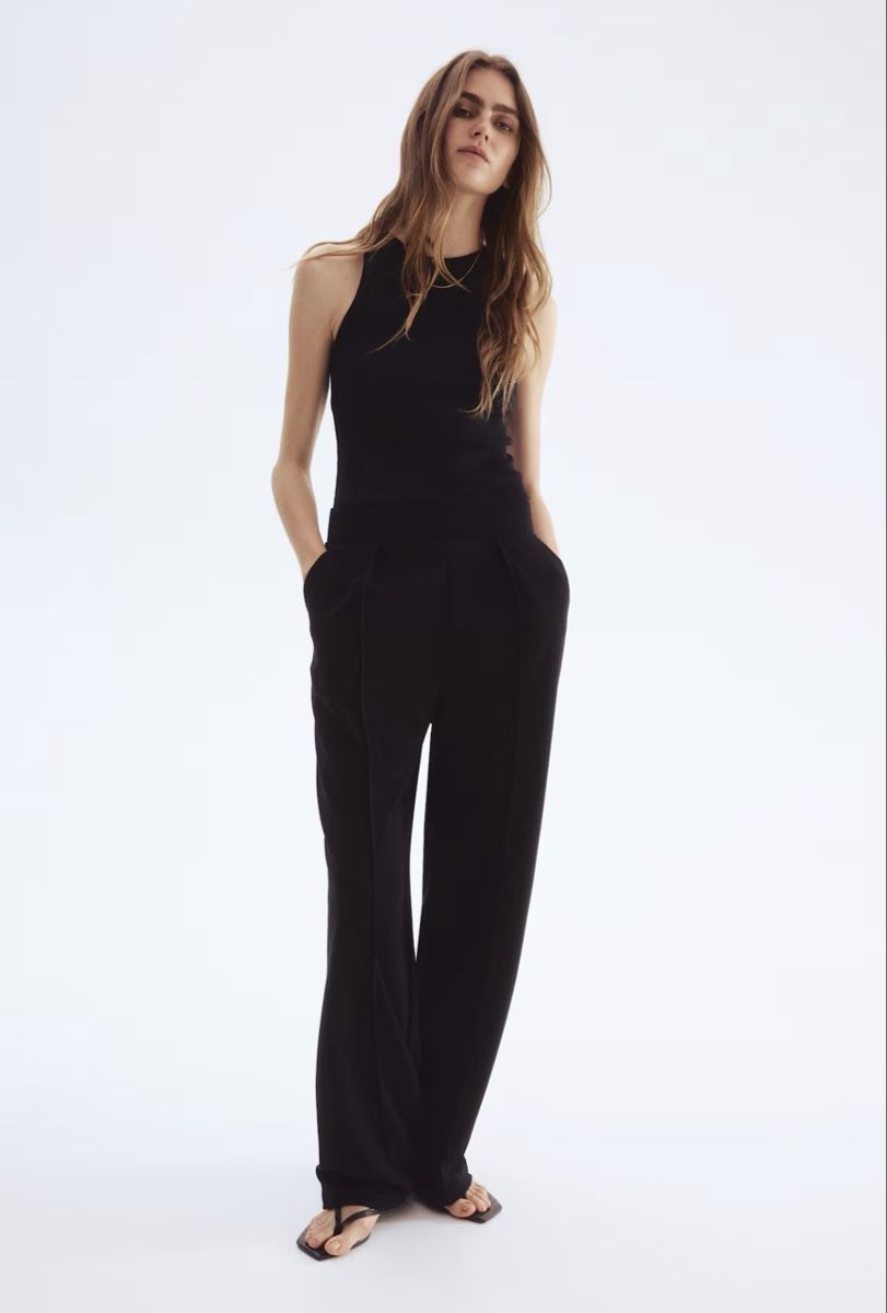 H&M Pantaloni: Elegante Hose aus Jersey – Usato da Muttenz venduto da Bea_dbr