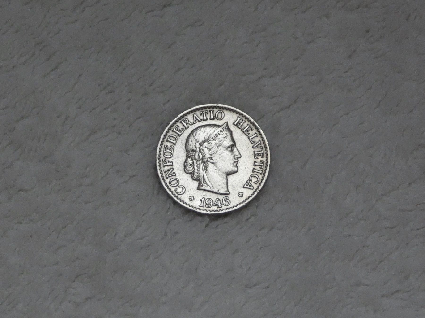Tutti le monete: 10 centimes/Rappen 1946 – Usato da Nyon venduto da Ilmi09