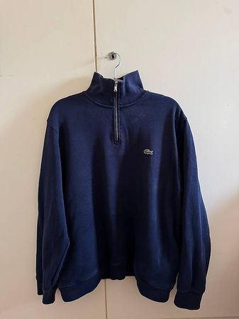 Lacoste Half-Zip Pullover Blau