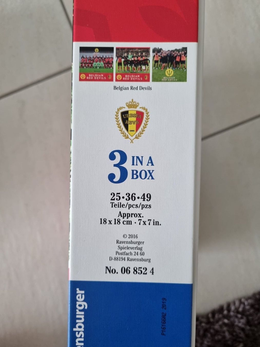 Ravensburger Puzzle: 3 Puzzle Belgien – Usato da Ganterschwil venduto da Nike18 2