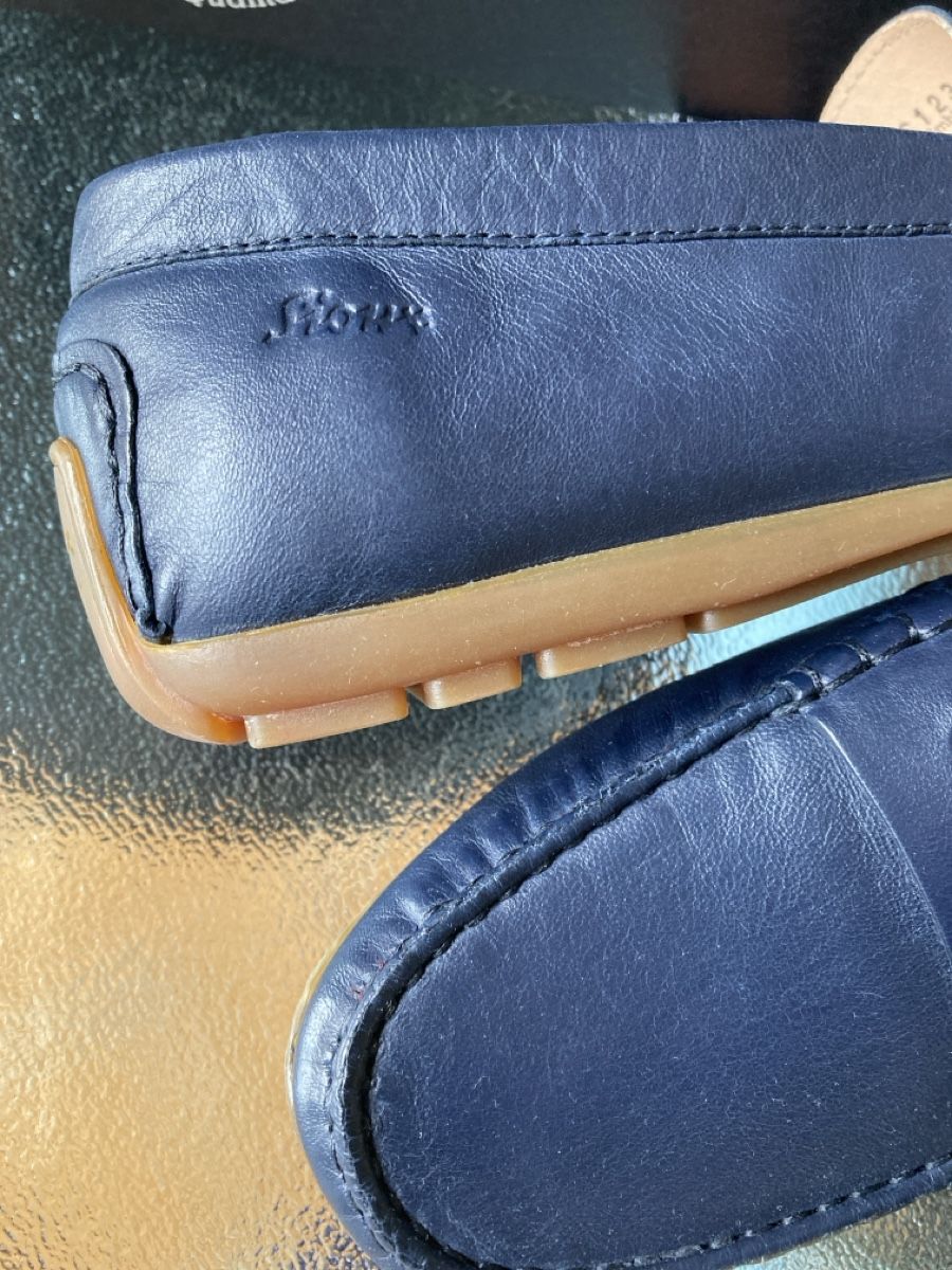 Damenschuhe: Sioux Mokassin, 40, navy, neu, super bequem! – Neu und originalverpackt aus Zürich von elegantissima 4
