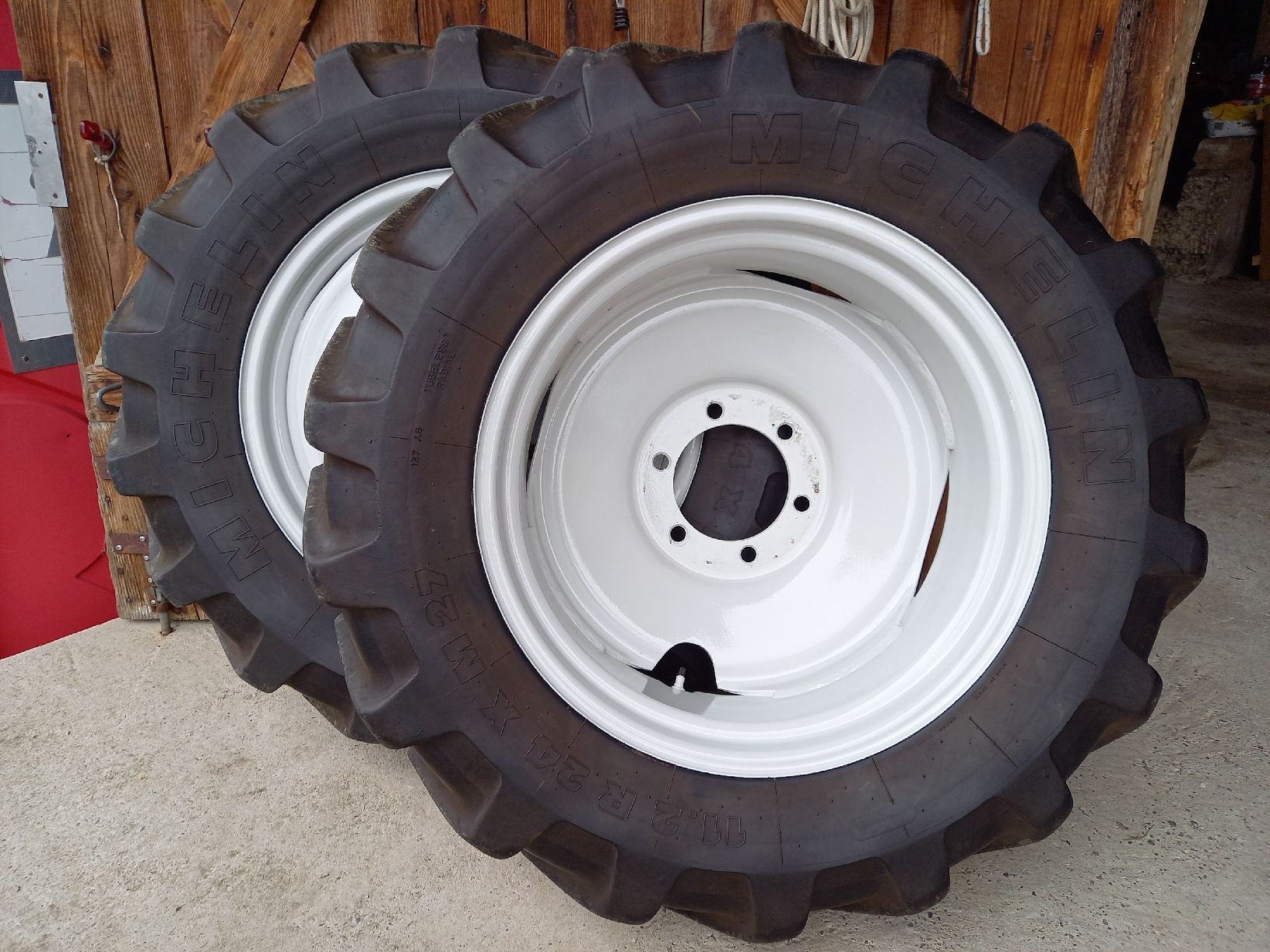 Pneumatici & Ruote complete: Traktorenräder 11.2 R24 Michelin – Usato da Hörhausen venduto da andi91920 3