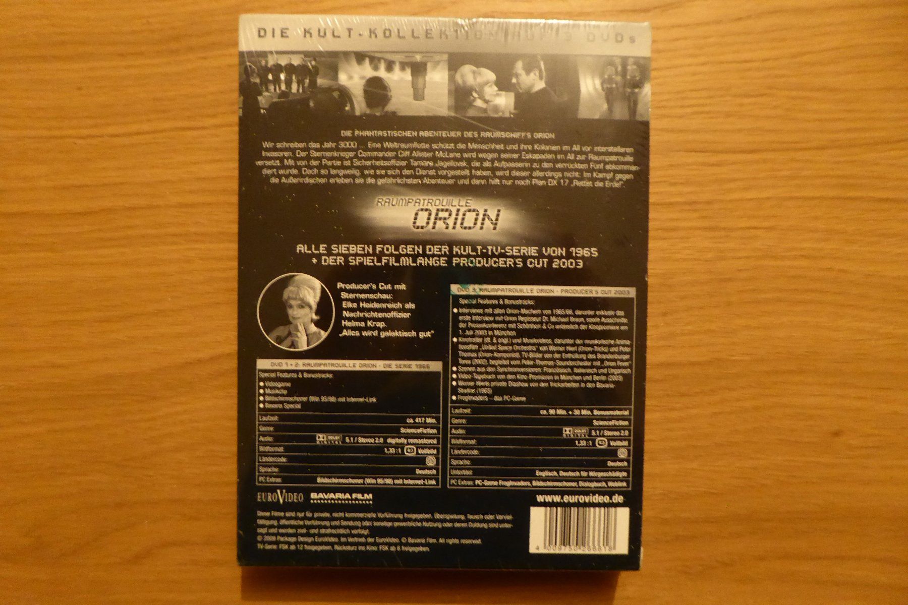 Tutti i DVDs: DVD OVP Raumpatrouille Orion – Nuovo e nell'imballaggio originale da Allschwil venduto da Summelsarium 1