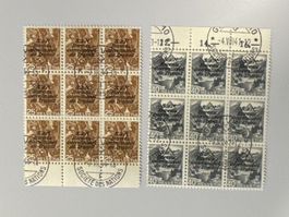 1936 Dienstmarke SDN, Voll Stempel