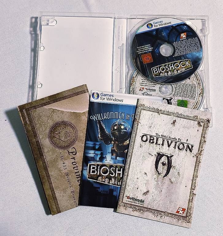 Giochi: Bioshock / Elder Scrolls IV Oblivion PC Game 2007 – Usato da Reinach BL venduto da mon_89wb 3